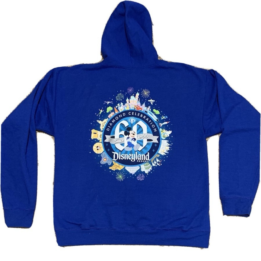 Blue Disneyland Hoodie